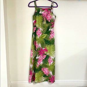 TOMMY BAHAMA Floral Silk Dress Size 4